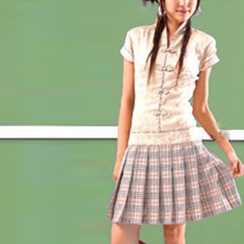 【植日生】中國風格紋洋裝-細節圖3