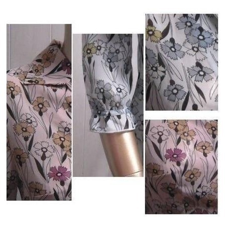 【植日生】專櫃Udb小花二件式套裝-細節圖3