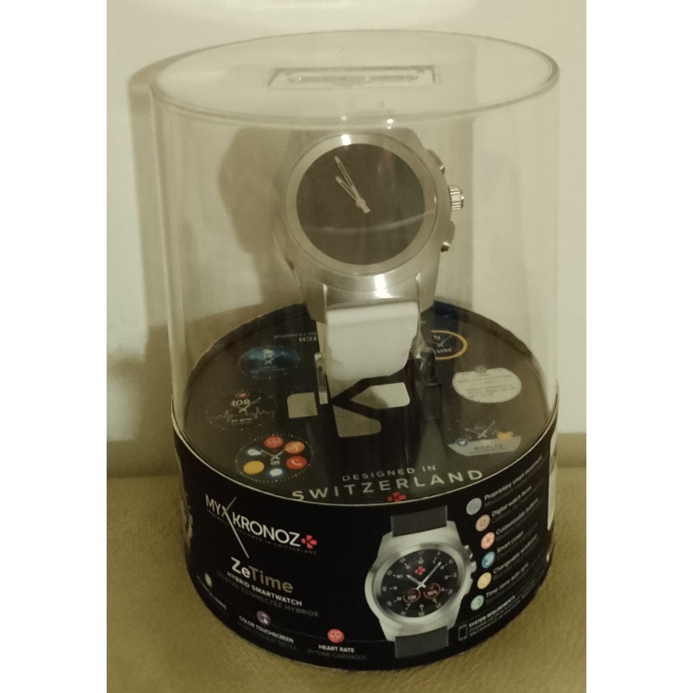 【植日生】全新MyKronoz ZeTime 2 合 1 混合智慧手錶-細節圖2