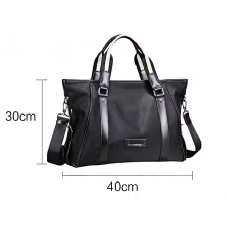 【植日生】防水休閒男士商務手提側背包-細節圖3