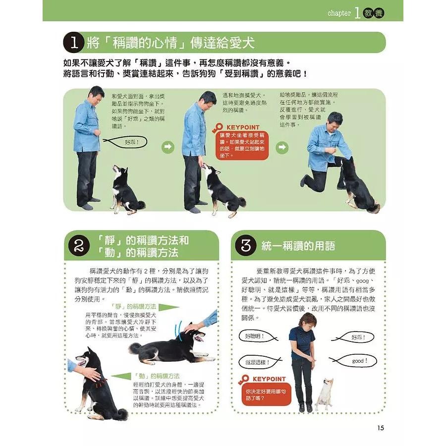 狗狗的教養&快樂訓練法 /超人氣犬種圖鑑BEST 185/柴犬的調教與飼養法/「稱讚」可以教導狗狗正確的行動， 更是讓牠可以快樂學習的訓練方法。-細節圖9