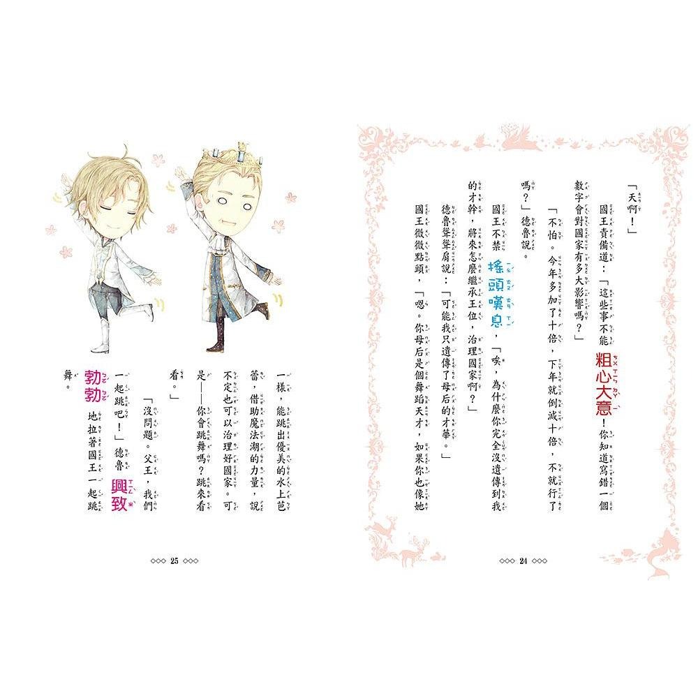 童話夢工場系列魔幻四部曲．禮物 套書★香港書展系列單書熱銷5千本★風靡學界‧超人氣兒童小說★童話夢工場魔幻四部曲．禮物套書組: 冰雪公主、魔幻愛麗絲、白雪公主與魔鏡、美女愛野獸 (4冊合售)  (18冊合售)-細節圖4