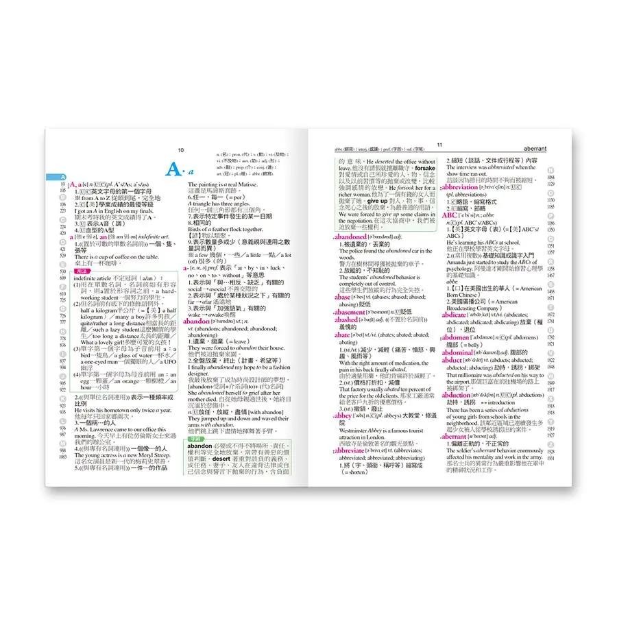 最新活用英漢辭典 (32K) 字體最清晰，閱讀最容易 詞彙最新穎，檢索最便捷 例句最豐富，應用最多元 附錄最實用，內容最精彩-細節圖3