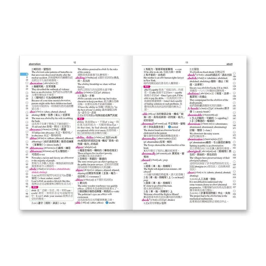 最新活用英漢辭典 (32K) 字體最清晰，閱讀最容易 詞彙最新穎，檢索最便捷 例句最豐富，應用最多元 附錄最實用，內容最精彩-細節圖4