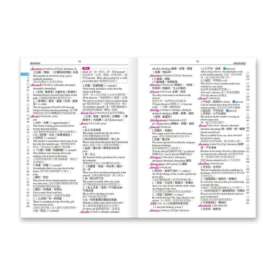 最新活用英漢辭典 (32K) 字體最清晰，閱讀最容易 詞彙最新穎，檢索最便捷 例句最豐富，應用最多元 附錄最實用，內容最精彩-細節圖5
