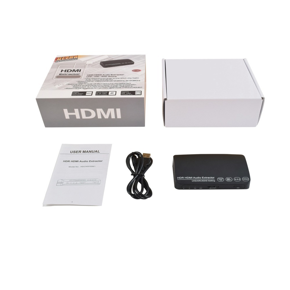 HDMI2.0音頻分離器ARC HDCP2.2解碼 轉光纖+RCA音頻轉換器xbox ps5轉換器4K60hz-細節圖7