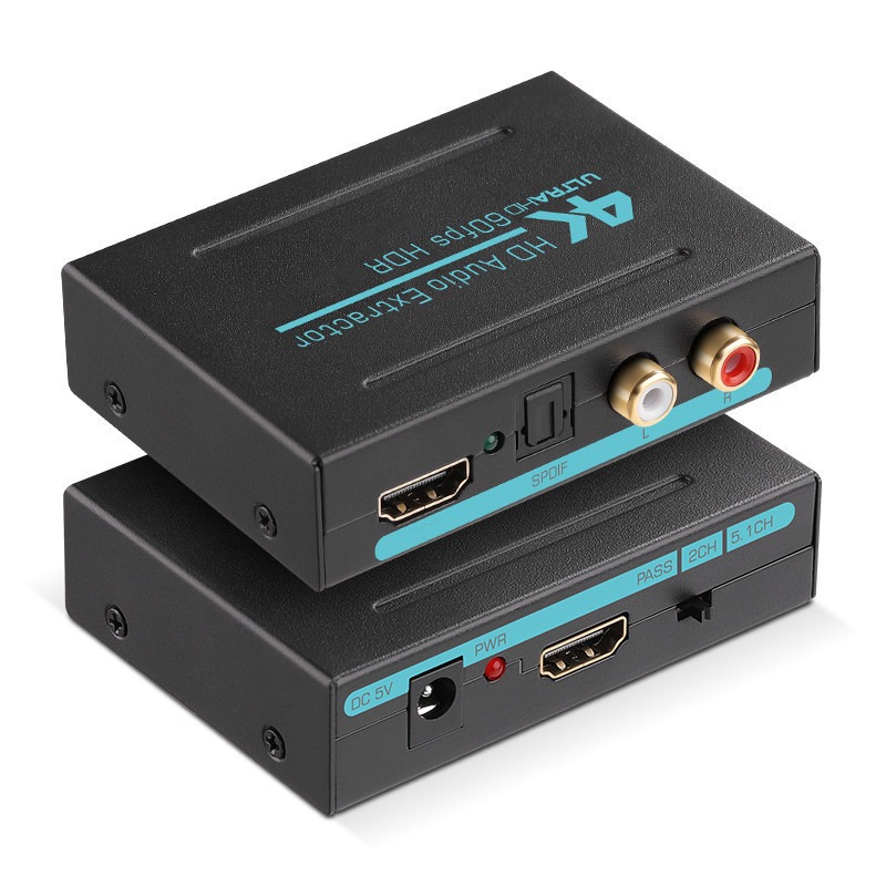 HDMI2.0音頻分離器 HDCP2.2解碼 HDMI to hdmi+光纖+RCA 頻轉換器 xbox ps5音頻分離-規格圖8