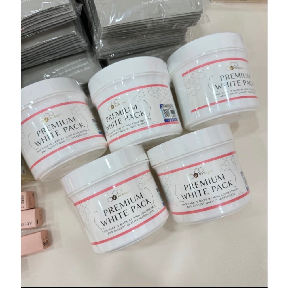 現貨 日本銀座 Bebe-pro 臍帶血面膜 美白 修復提亮 去黃 補水 塗抹式面膜 400ml-細節圖2