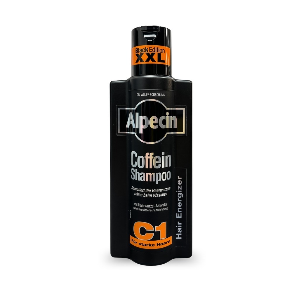 現貨快出【Alpecin】C1咖啡因洗髮露(375ml/600ml)黑色經典款(375ml/瓶) 咖啡因洗髮露 洗髮精-細節圖3