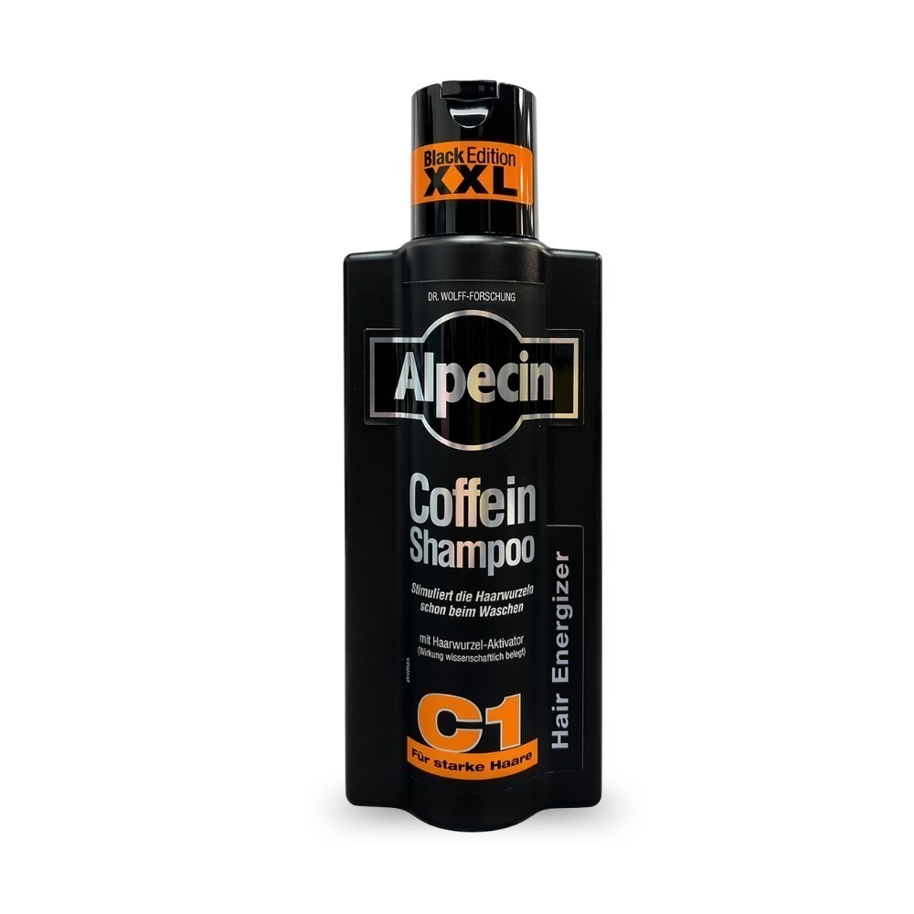 現貨快出【Alpecin】C1咖啡因洗髮露(375ml/600ml)黑色經典款(375ml/瓶) 咖啡因洗髮露 洗髮精-細節圖3