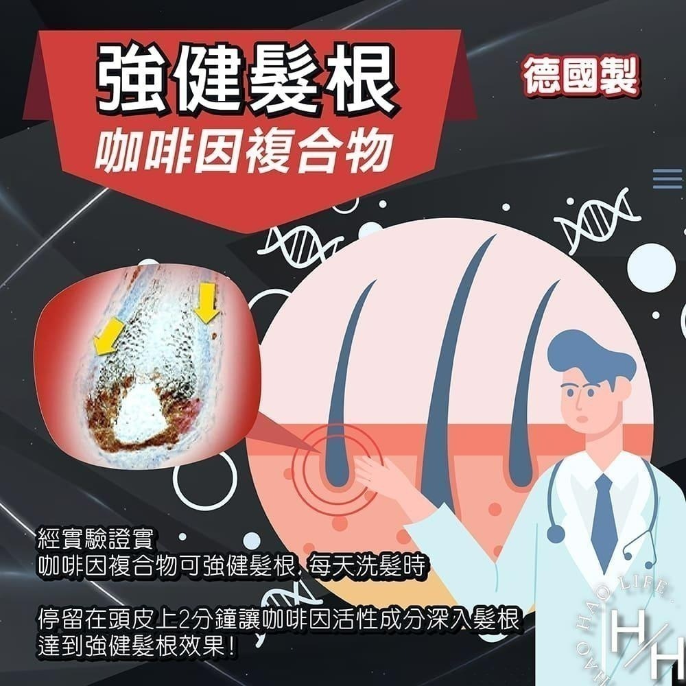 現貨快出【Alpecin】C1咖啡因洗髮露(375ml/600ml)黑色經典款(375ml/瓶) 咖啡因洗髮露 洗髮精-細節圖8