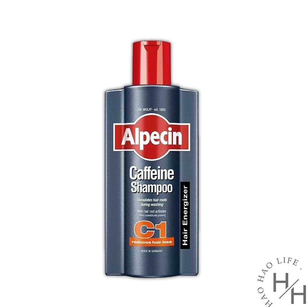 現貨快出【Alpecin】C1咖啡因洗髮露(375ml/600ml)黑色經典款(375ml/瓶) 咖啡因洗髮露 洗髮精-規格圖10