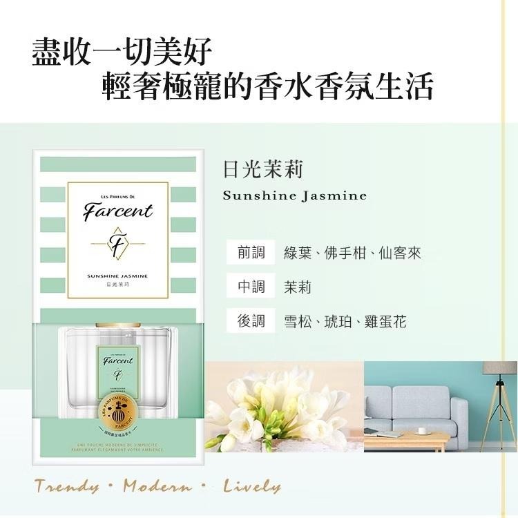 Farcent香水 室內擴香 120ml - 多款可選 精品香水香氛 日本植物消臭因子 有效分解異味-細節圖8