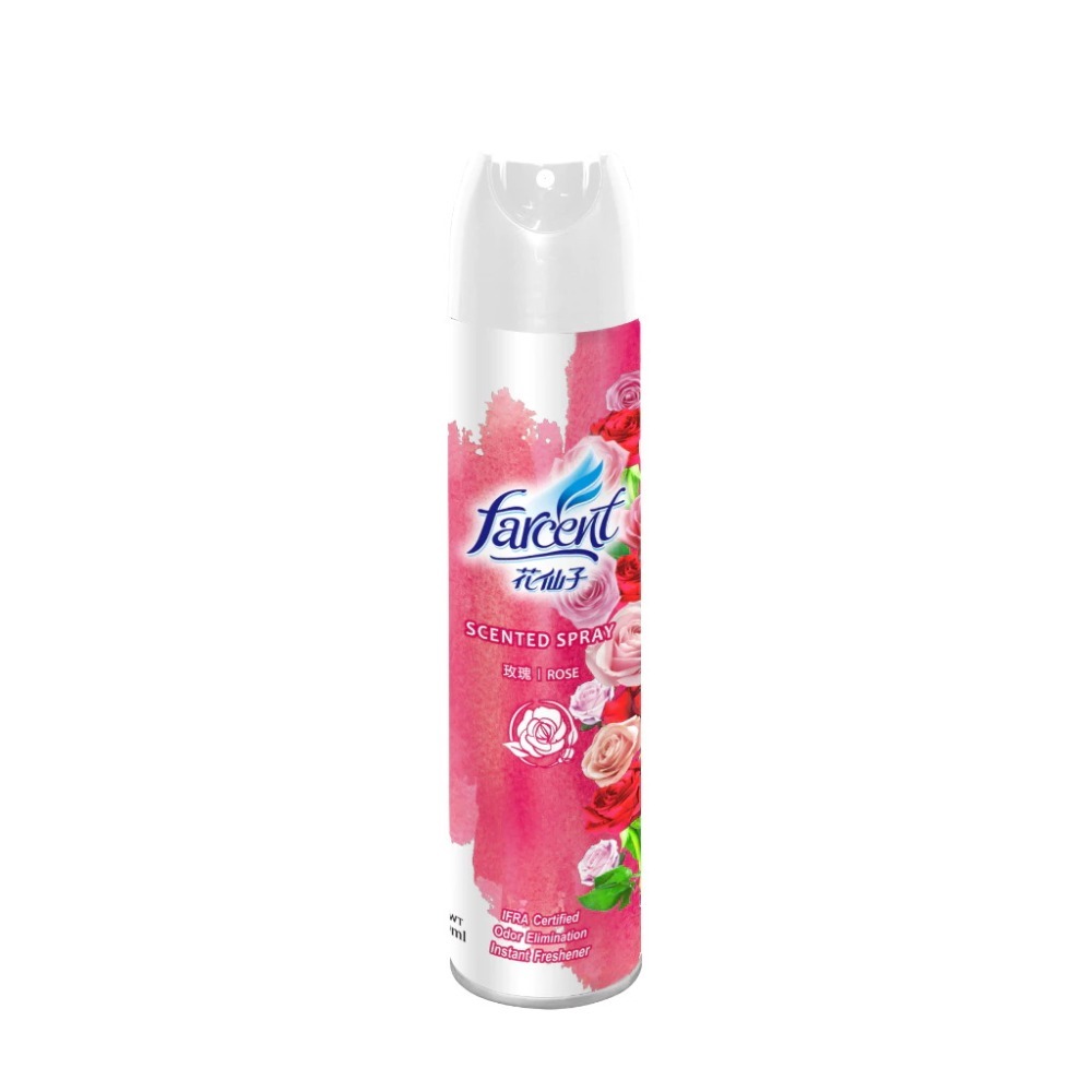 花仙子 芳香噴霧 320ml 玫瑰/薰衣草/檸檬 芳香劑 除臭 浴廁芳香-規格圖1