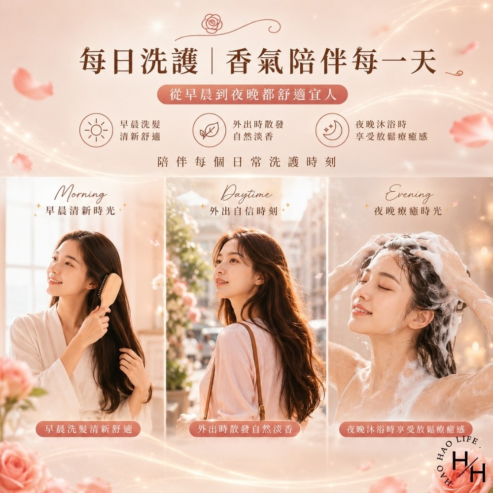 現貨快出【Hair Recipe 髮的食譜】滋養修護洗髮露 玫瑰蜜香茶(510g/瓶) 洗髮露 洗髮乳 洗髮精 髮的食譜-細節圖6