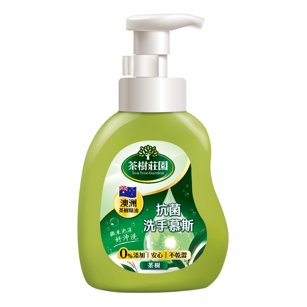 【茶樹莊園】大容量 茶樹抗菌洗手慕斯-茶樹/茶樹檸檬 抗菌 洗手乳 洗手液 新舊包裝隨機出貨-規格圖9
