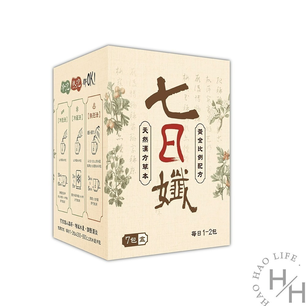 正品 七日纖 家家生醫 玫瑰綠茶 玄米煎茶 蜜桃紅茶 茶包-規格圖7