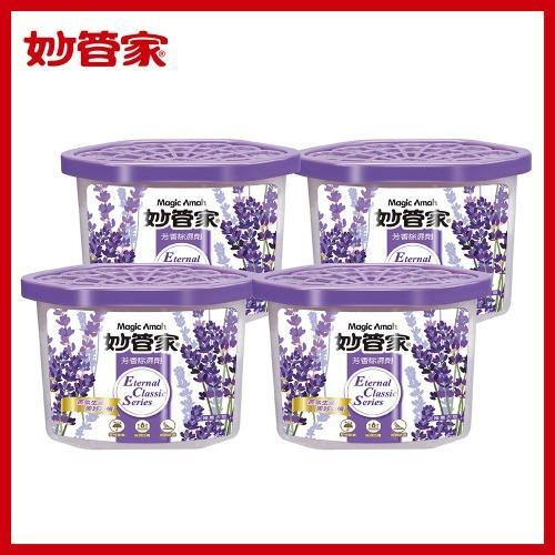 妙管家 芳香除濕劑 淡雅薰衣草 400ml 高效除濕 除濕盒 防黴除濕桶 氯化鈣除溼劑 適用地方 衣櫃/櫥櫃/鞋櫃-規格圖1