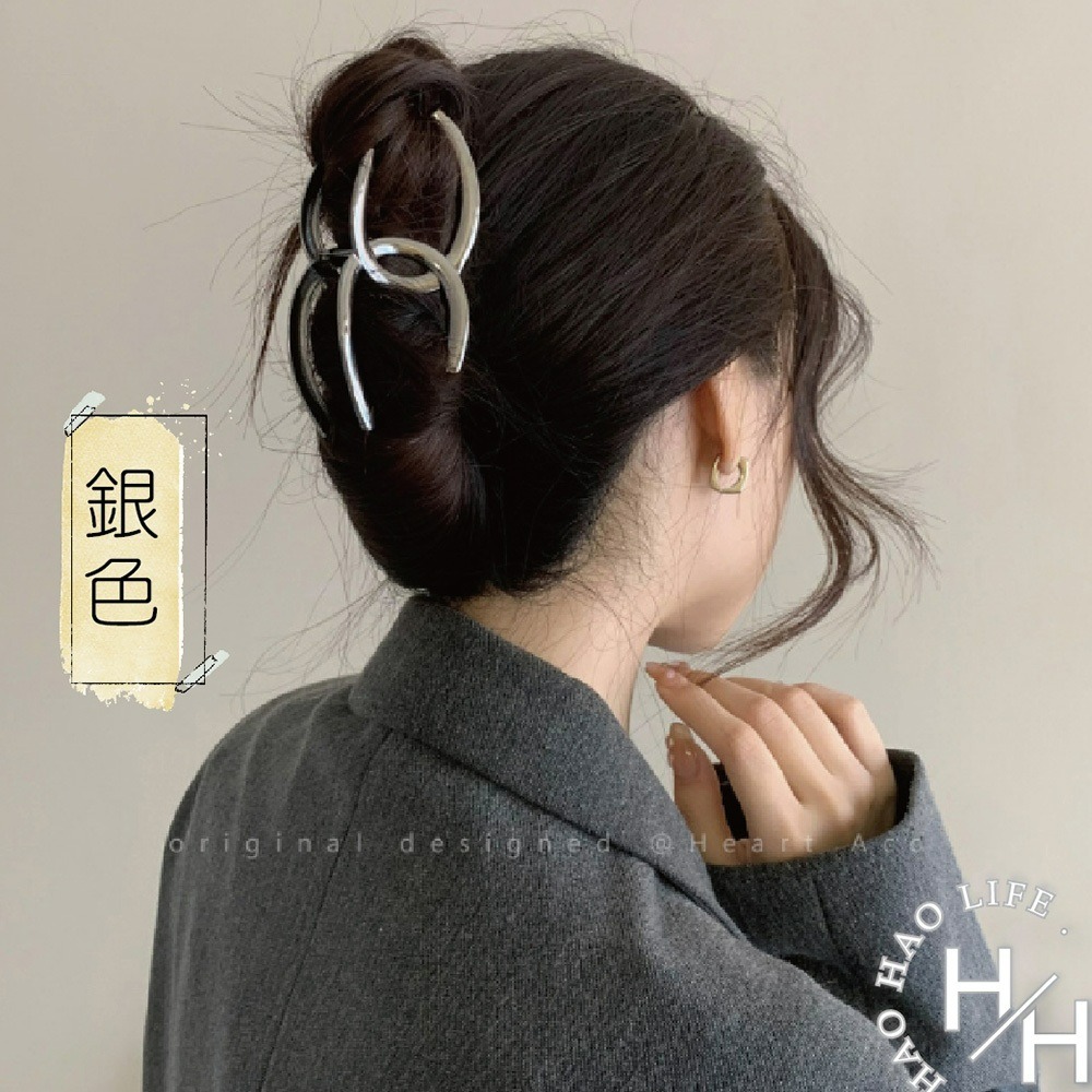 現貨快出 霧面髮夾 金屬髮夾 鯊魚夾 奶茶色系髮夾 大號鯊魚夾 優雅簡約髮夾 交叉髮夾 莫蘭迪髮夾 韓系髮飾 韓國髮夾-規格圖9