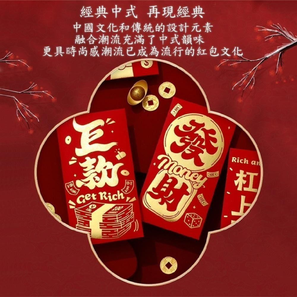 現貨快出! 馬年紅包 每款6入 創意紅包 2026紅包袋 新年 過年 紅包袋 包裝袋 紅包 馬年 過年紅包-細節圖3