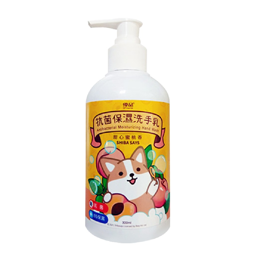 現貨快出 洗手乳 【優品X柴語錄】 聯名款 抗菌保濕洗手乳 洗手 保濕 清潔 300ml 大容量B5保濕-規格圖1