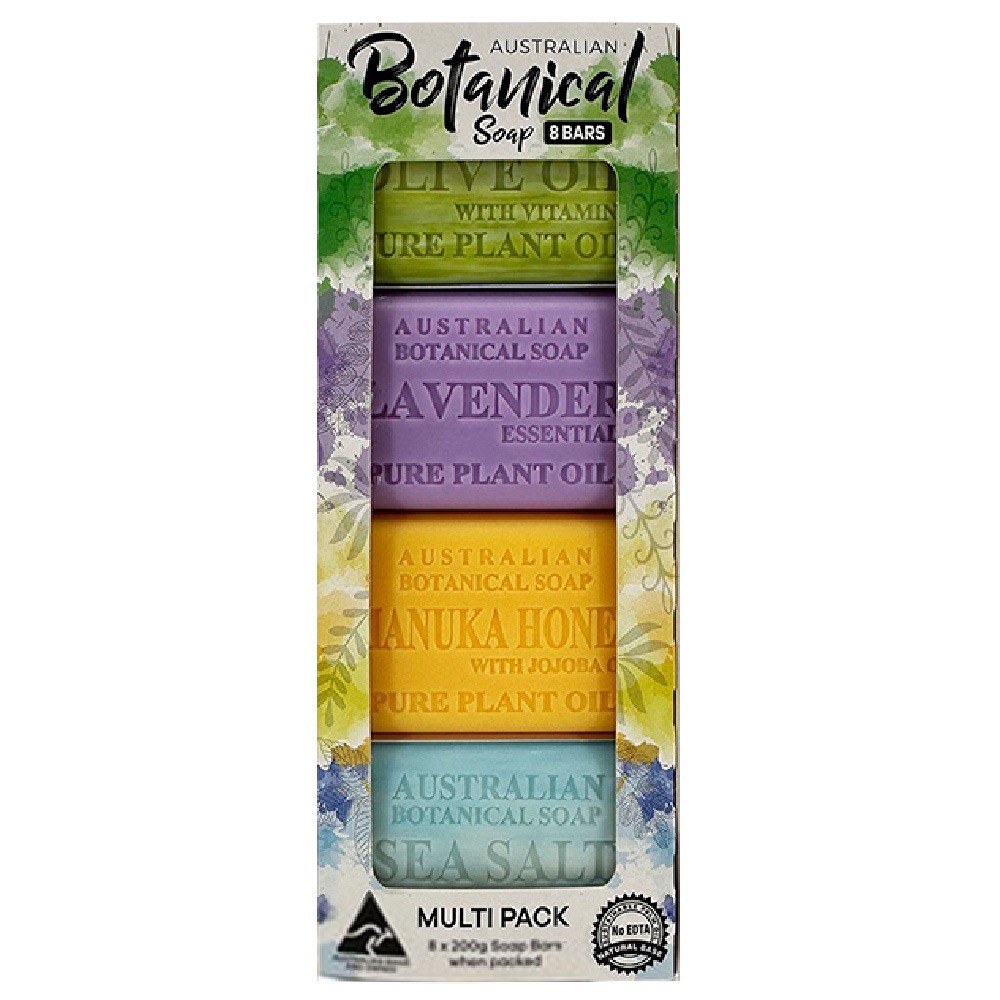 現貨快出 Australian Botanical 澳洲製植物精油香皂  200公克 X 8入  好市多 精油香皂-規格圖1