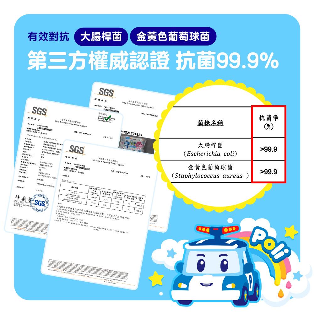 奈森克林 波力聯名純水濕巾/純水柔濕巾 30抽/60抽 濕紙巾 隨身包 聯名款 純水-細節圖5