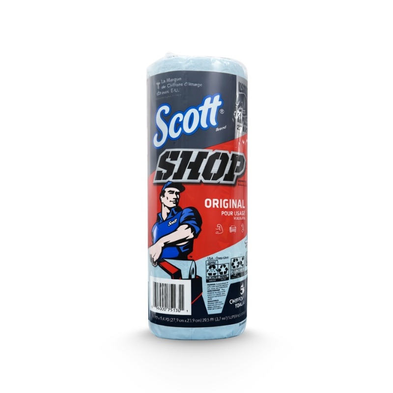 金百利Scott 超好用!!萬用超強吸力紙藍色抹布 好市多 可重複使用 紙抹布 萬用抹布  洗車  廚房 擦手 強韌抹布