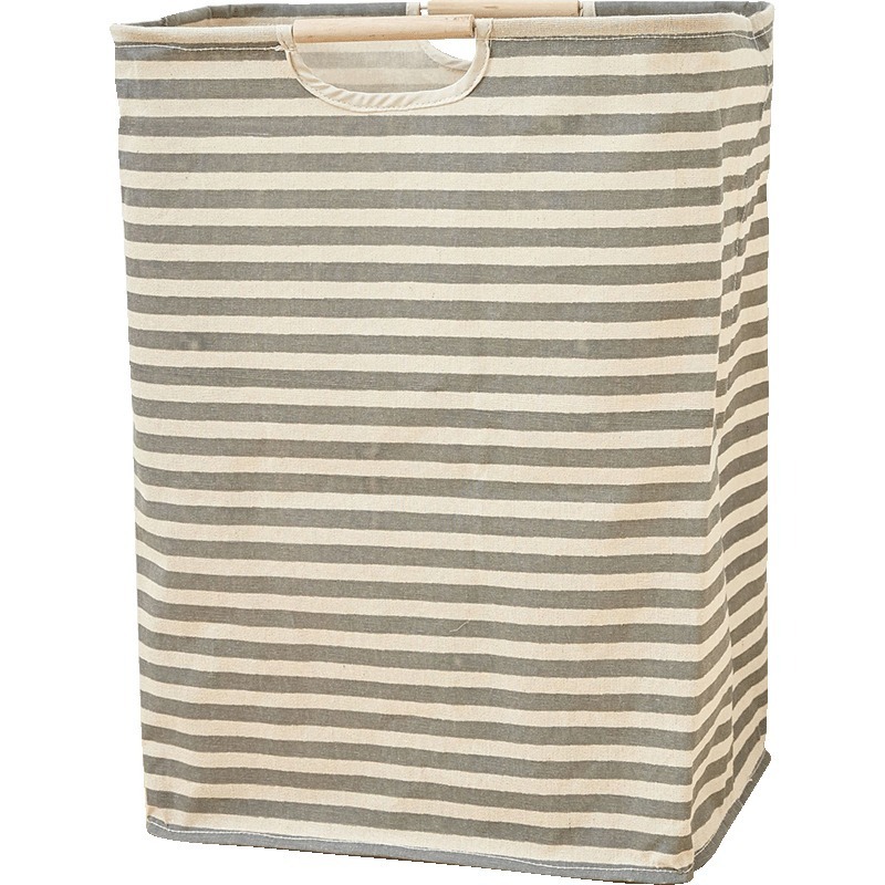 現貨快出摺疊洗衣籃 洗衣籃 收納籃 棉麻收納籃 髒衣籃 玩具收納籃 摺疊籃 玩具籃 衣物籃 分類洗衣籃 收衣籃 衣物收納-規格圖7