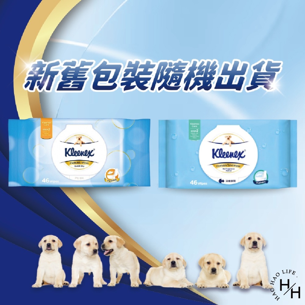 現貨快出 好市多 舒潔Kleenex濕式衛生紙 單包組(46抽x14包/箱) 衛生紙 濕紙巾 舒潔 可沖式衛生紙 濕巾-細節圖3