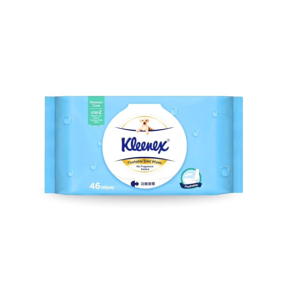 現貨快出 好市多 舒潔Kleenex濕式衛生紙 單包組(46抽x14包/箱) 衛生紙 濕紙巾 舒潔 可沖式衛生紙 濕巾-規格圖8