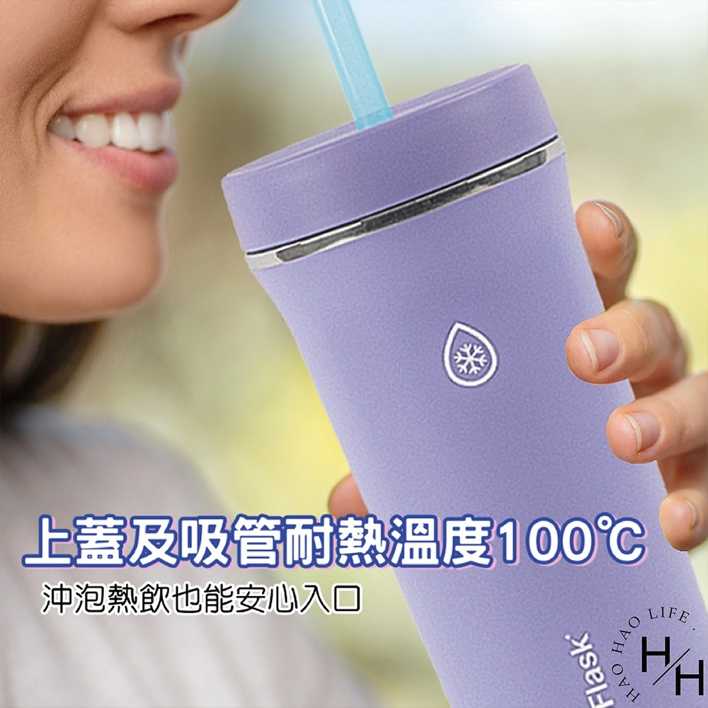 Thermoflask ✨新色上市✨ 不鏽鋼保冷保溫吸管隨行杯 950毫升 好市多 保溫杯 冰霸杯 水壺 環保 飲料杯-細節圖6