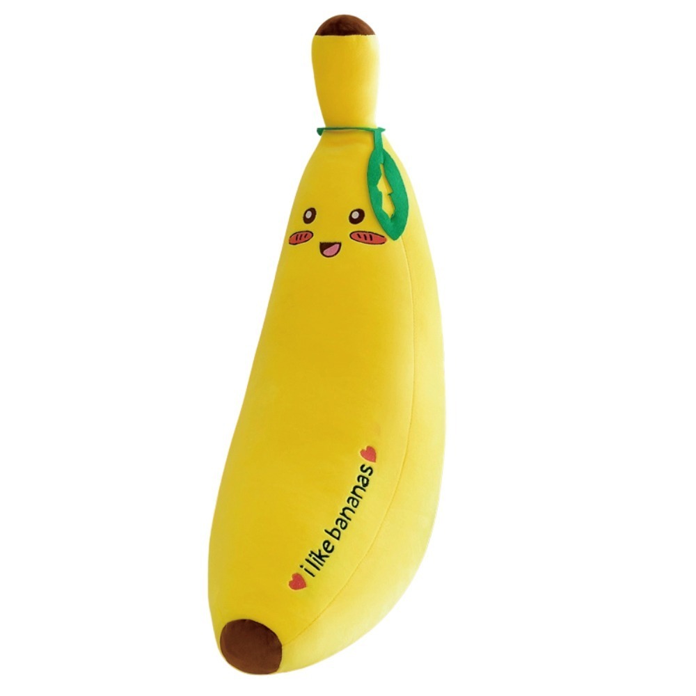 交換禮物首選✨ 70公分 仿真香蕉抱枕 可愛抱枕 聖誕節 娃娃 造型抱枕 禮物 頸枕 靠枕-規格圖7