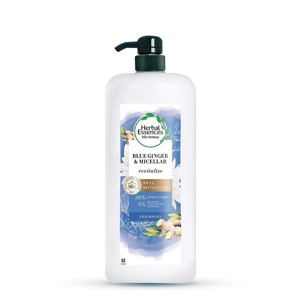 Herbal Essences 藍薑草本豐盈清香洗髮露、潤髮乳任選 1.2公升 天然成分 呵護秀髮-規格圖7