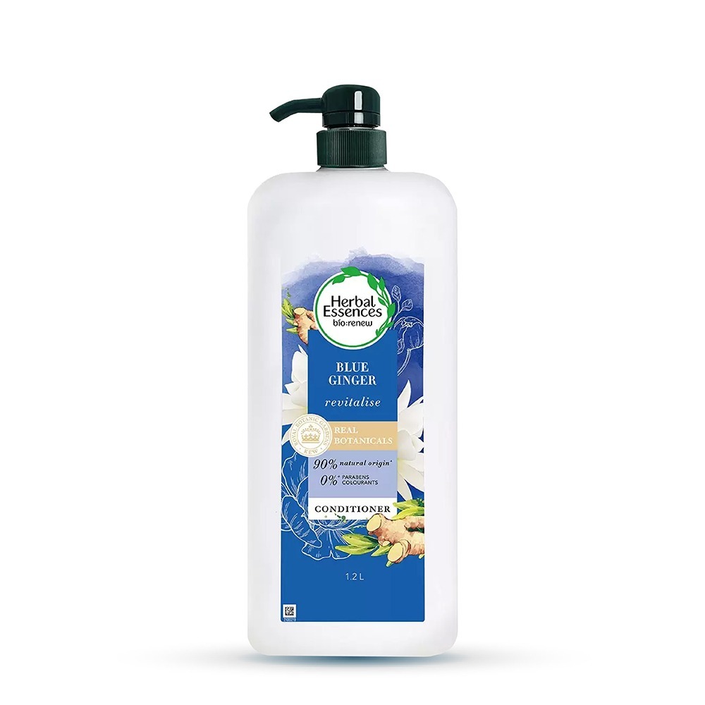 Herbal Essences 藍薑草本豐盈清香洗髮露、潤髮乳任選 1.2公升 天然成分 呵護秀髮-規格圖7