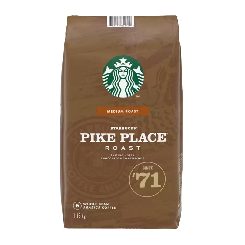 Starbucks星巴克 派克市場咖啡豆1.13公斤 好市多 中度烘焙 咖啡 香醇 法式 黃金烘培 早餐 冬季-規格圖9