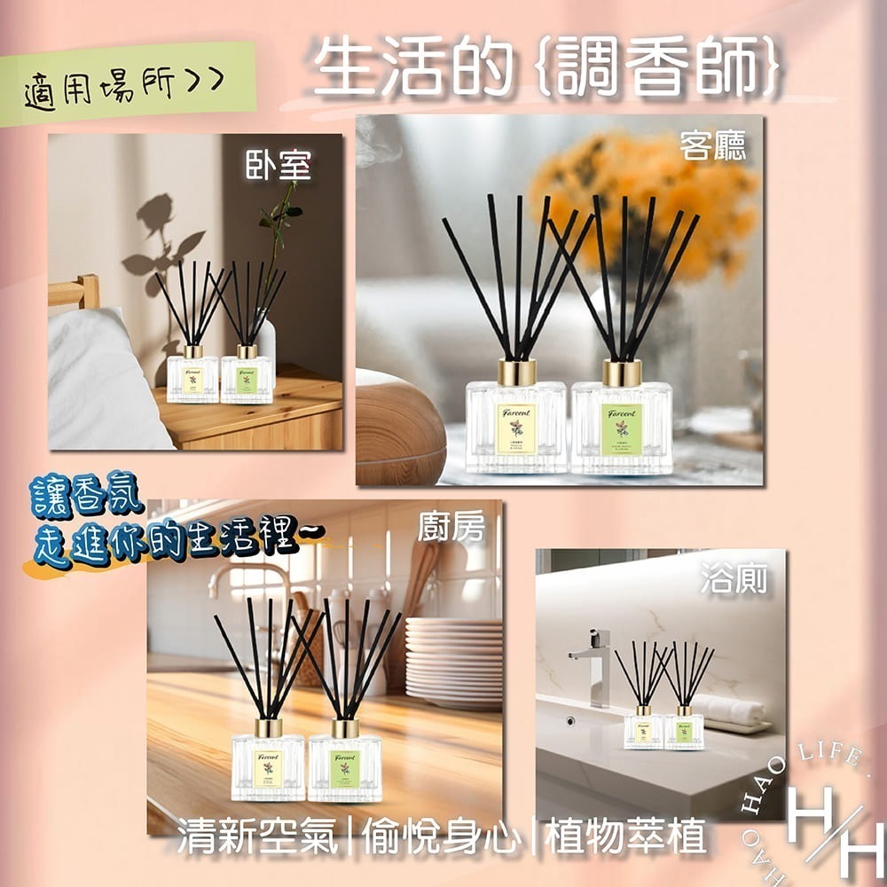 超取限購2組 去味大師 香水室內擴香組 天然植物消臭 植萃精油 自然芬芳 愉悅身心 淨味除臭 清新香味-細節圖3