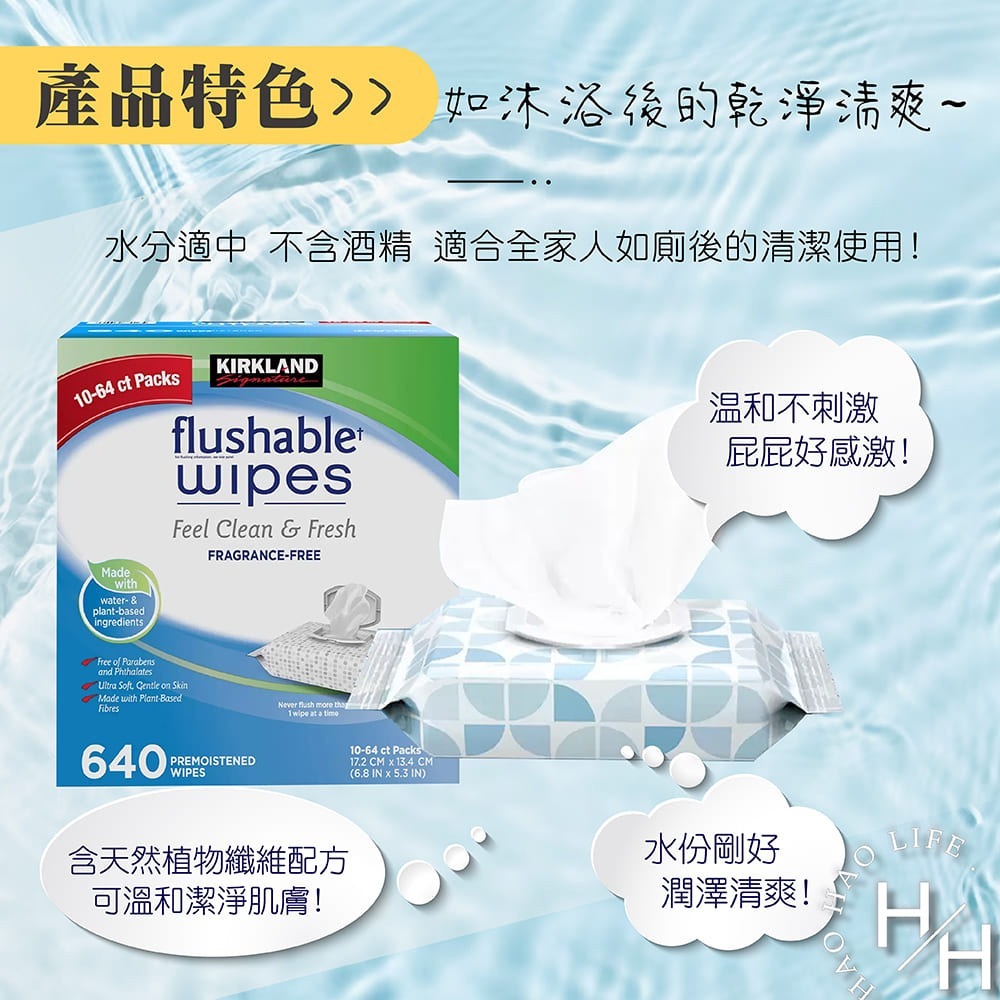 現貨快出 科克蘭濕式衛生紙 64張 X 10包 超商限購一箱 好市多 COSTCO-細節圖6