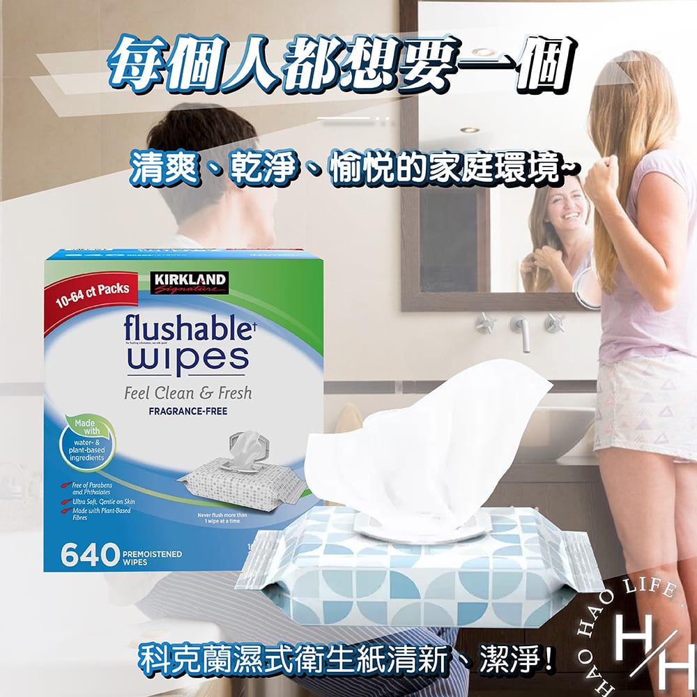 現貨快出 科克蘭濕式衛生紙 64張 X 10包 超商限購一箱 好市多 COSTCO-細節圖4