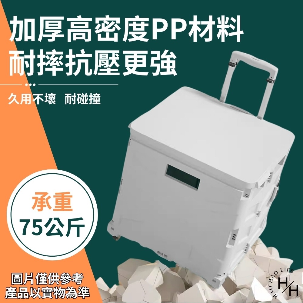 好市多現貨快出【SpaceMade】多功能摺疊推車 2色任選 市場買菜露營神器 小孩玩具收納箱 露營推車 收納車-細節圖5