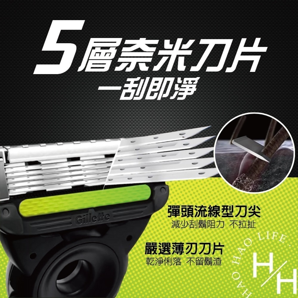 Gillette 吉列 極光刮鬍刀旅行盒組 刮鬍 刀片 吉列刮鬍刀 男 男生 男性 鬍子 臉部保養 舒適 360 旋轉-細節圖4