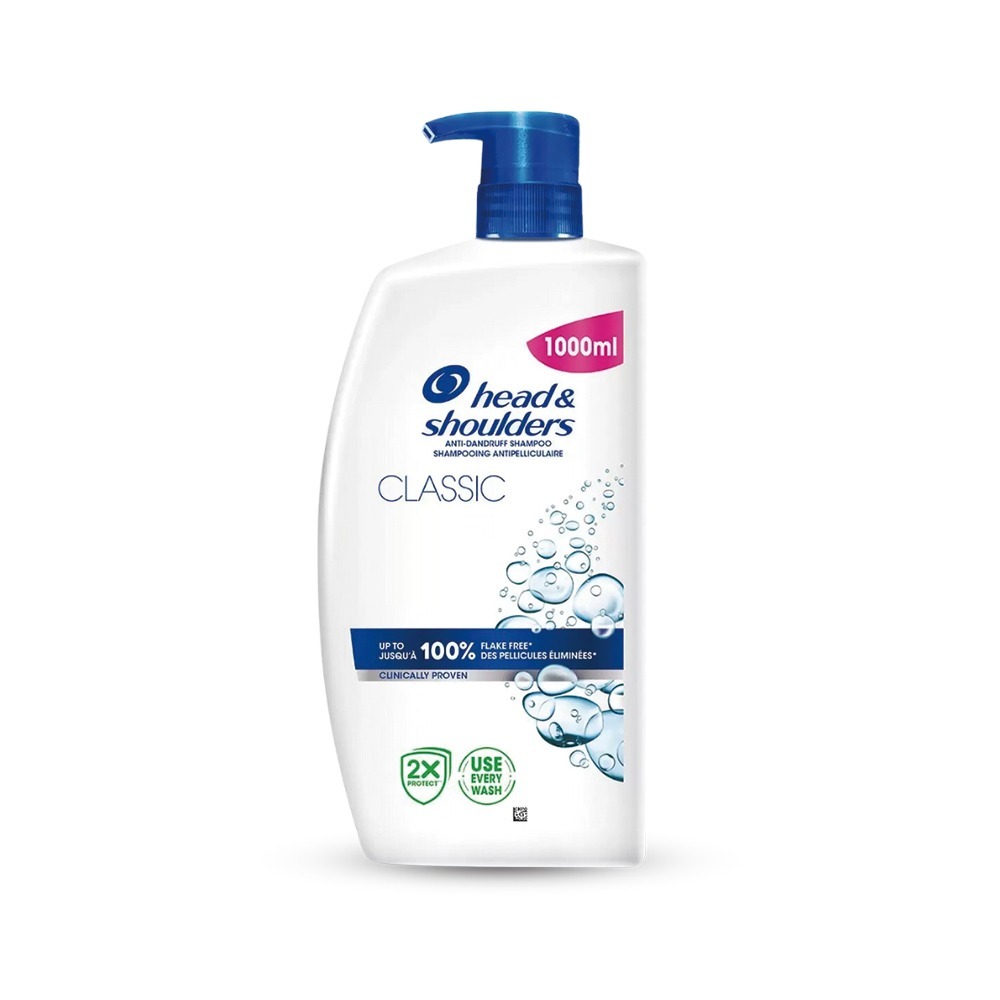 海倫仙度絲 經典清潔去屑洗髮乳 1000毫升 洗髮精 控油洗髮精 洗髮乳 洗髮 頭皮 去屑洗髮精 油 控油 慕斯 好市多-規格圖7