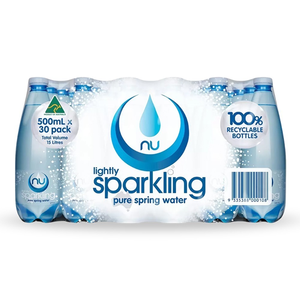 現貨發票 Nu-Pure 氣泡水 500毫升x30瓶 澳洲 天然 飲料 汽水 派對 寶特瓶 水 好市多 整箱飲料-規格圖7