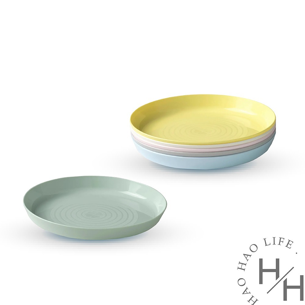 現貨快出 環保彩色飲水杯/食物盤/碗/餐具組 6入裝 防撞 防摔 無毛邊 可加熱 食品級 學習餐具-規格圖11