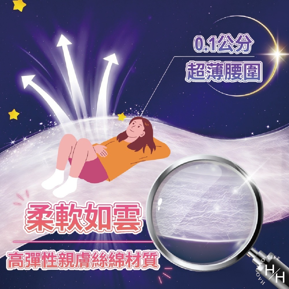 【靠得住】無痕絲綿褲型衛生棉 M號/L號一箱(2片x14包) 晚安睡褲 安心褲 褲型衛生棉 無痕褲 夜用 衛生棉-細節圖6