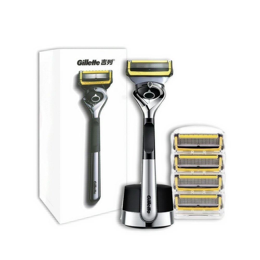 小白磚鋒護系列手動刮鬍刀