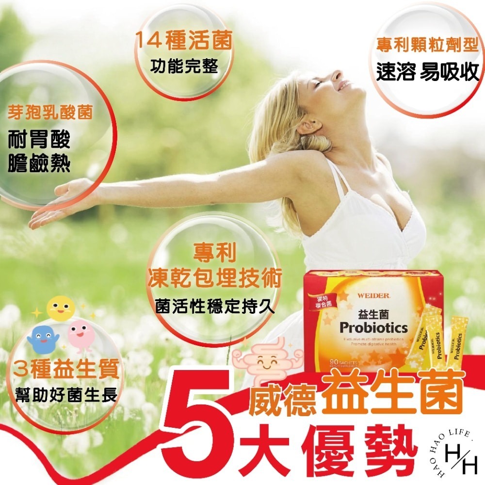 好市多現貨快出【威德】益生菌顆粒(90包) 益生菌 腸胃道保健 保健食品 每日保健 消化道益菌-細節圖3