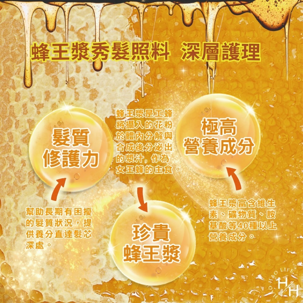 好市多現貨快出【Kerasys可瑞絲】蜂王漿活力光澤洗髮精(1公升) 洗髮精 洗髮乳 頭髮清潔 頭髮護理 蜂王乳-細節圖4