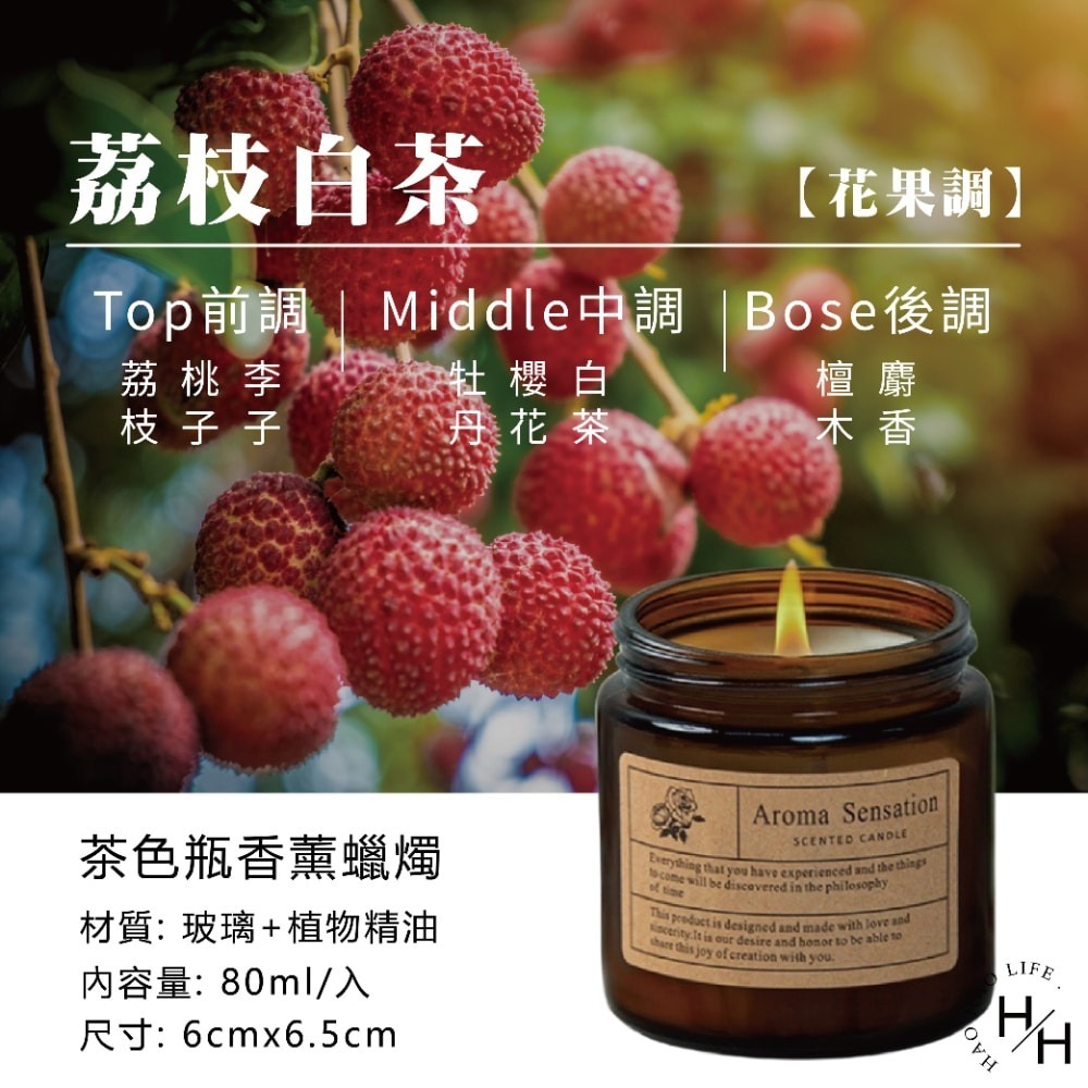 現貨快出 玻璃杯香薰蠟燭(80ML) 多款任選 植物精油蠟燭 蠟燭 芳香蠟燭 香薰蠟燭 薰香蠟燭 生日禮物 婚禮小物-規格圖5