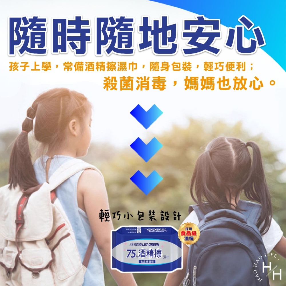 好市多現貨快出【立得清】75%酒精擦濕巾(12抽X36入) 隨身包 食用級酒精 濕紙巾 濕巾 迷你包 75%酒精-細節圖4